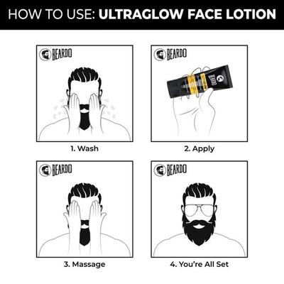 Beardo Ultraglow All in 1 Daily Moisturising Face Lotion - Men 100 gm - Lotions & Creams