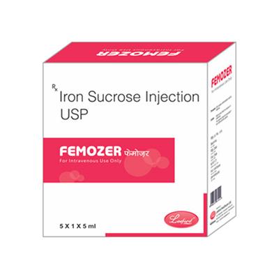 Femozer 100mg Injection 5ml - Iron Supplement/Anaemia-Vma