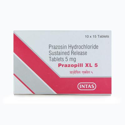 Prazopill XL 5mg Tablet 15'S - Hypertension-Per
