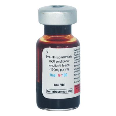 RAPIFER 100 Injection 1ml - Iron Supplement/Anaemia-Vma