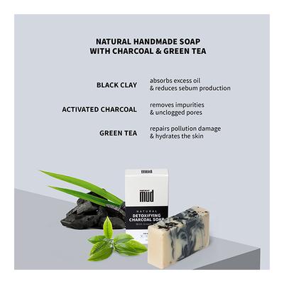 MensXP Mud Natural Bathing Soap Combo (Pack of 4 x 100gm) - Soaps