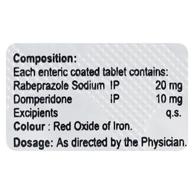 REBOZEN D Tablet 10's - Ulcer/Reflux/Flatulence-Aaa