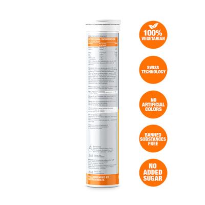 Fast&Up N-Acetylcysteine Effervescent Tablet - Strawberry Flavour 20's - Calcium And Minerals