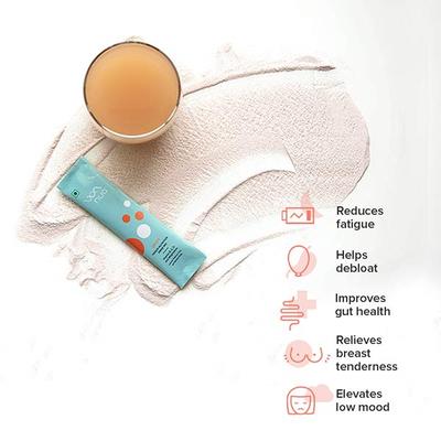 Nua Uplift Period Nutrition Drink Mix Sachet - Lemon 5's - Health Drinks