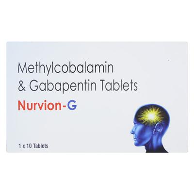 NURVION G Tablet 10's - Neuropathic Pain-Dru
