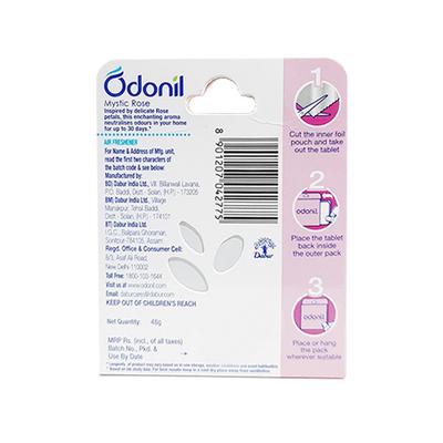 Odonil Air Freshener - Mystic Rose 48 gm - Air Fresheners