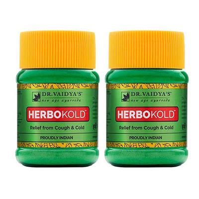 Dr. Vaidya's Herbokold Powder (Pack of 2 x 50 gm) - Speciality Medicines