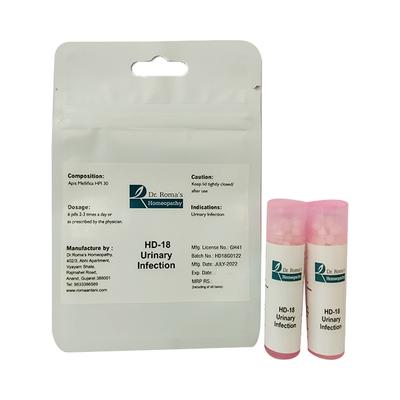 Dr. Roma's HD 18 for UTI Pills - Pack of 2's - Speciality Medicine