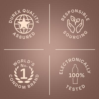 Durex Extra Thin Condoms - Intense Chocolate 10's - Plain/Flavoured Condoms