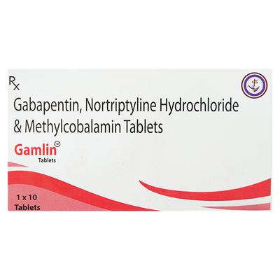 GAMLIN Tablet 10's - Neuropathic Pain-Dru