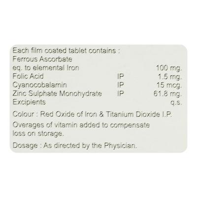 FEROBIN XT TABLET 10'S - Iron Supplement/Anaemia-Vma