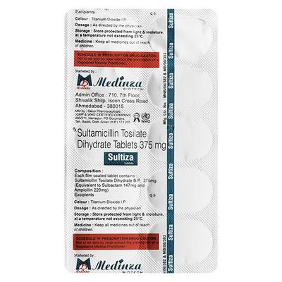 SULTIZA Tablet 10's - Bacterial Infections-Pen
