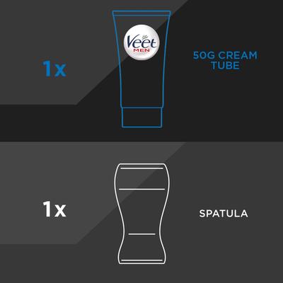 Veet Hair Removal Cream for Men - Sensitive Skin 50 gm - Shaving & Hair Removal