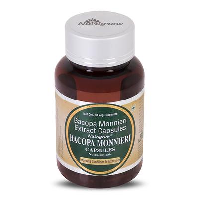 Nutrigrow Bacopa Monnieri Capsule 30's - Herbal Dietary Supplement