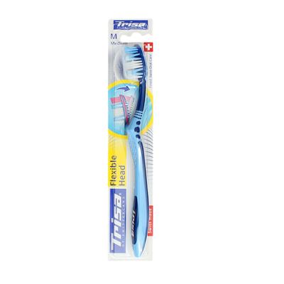 Trisa Flexible Head Medium Toothbrush 1's - Baby Oral Care