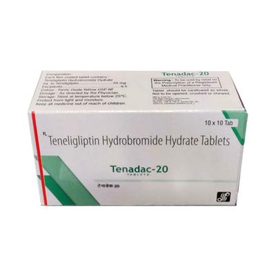 TENADAC 20 Tablet 10's - Diabetes-Ant