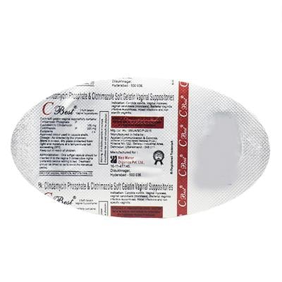 C Best 100/200mg Suppository 3'S - Vaginal Conditions-Pre