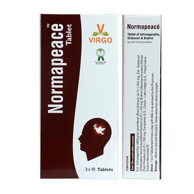 Virgo Normapeace Tablet (Pack of 3 x 10's) - Speciality Medicines