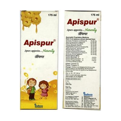 Apispur Syrup 175ml - Digestive Care