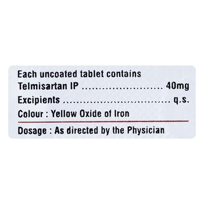 Z TEL 40mg Tablet 10's - Hypertension-Ang