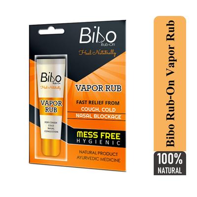 Bibo Rub-On Vapor Rub Gel 10 gm - Speciality Medicines