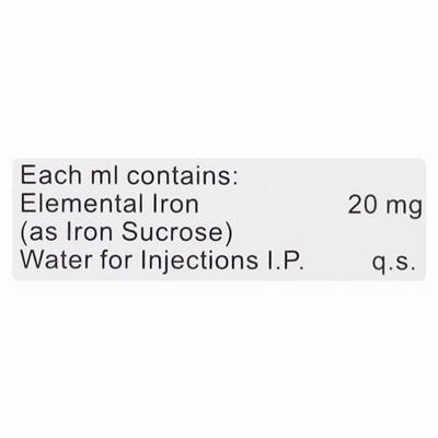 Ivcros 100mg Injection 5ml - Iron Supplement/Anaemia-Vma