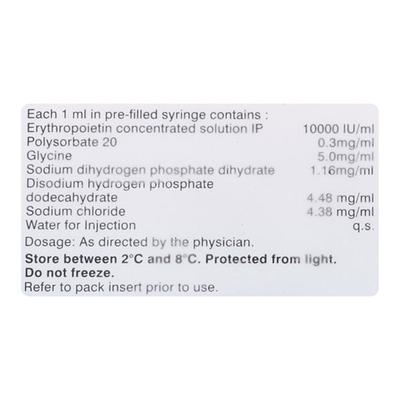 Epocept 10000IU Injection 1's - Haematopoiesis-Hae