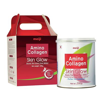 Meiji Amino Collagen Skin Glow Powder 200 gm - Health Products