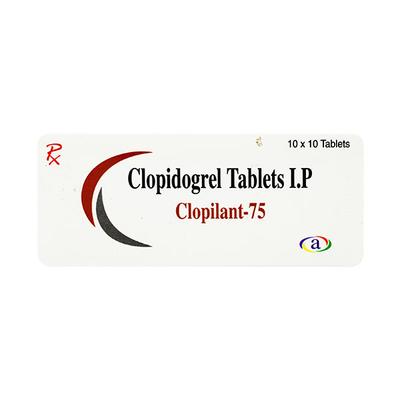 Clopilant 75Mg Tablet 10's - Blood Clot-Ant