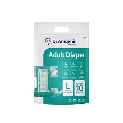 Dr Amgenic Adult Diapers (L) 10's - Adult Diapers & Pads