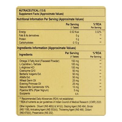 Q ZIT 50 Tablet 10's - Supplements-Vam