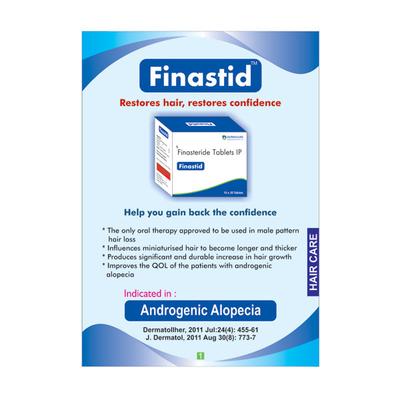 FINASTID Tablet 30's - Bladder And Prostate Disorders-Dru