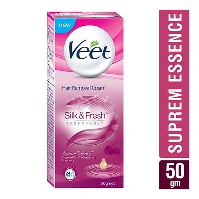 Veet Hair Removal Cream - Supreme Essence 50 gm - Shaving & Hair Removal