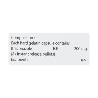 ITRAKET 200 Capsule 10's - Fungal Infections-Anf