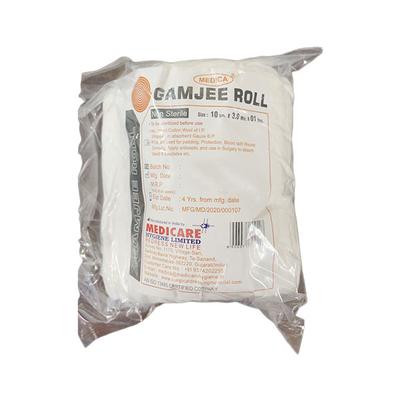 Medica Gamjee Roll Non Sterile (10 cm x 3 mtr) - Bandages