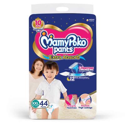 MamyPoko Pants Extra Absorb (XXL) 44's - Diapers & Wipes