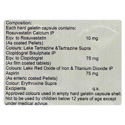 ROSURICA GOLD 10mg Capsule 10's - High Cholesterol-Dys