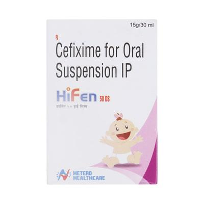HIFEN DS 50 Oral Suspension 30ml - Bacterial Infections-Cep