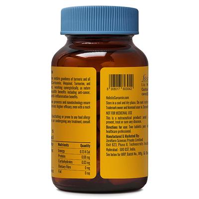 Zeroharm Holistic Curcumin Tablet 60's - Herbal Dietary Supplement