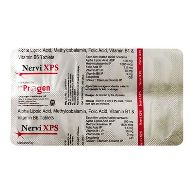 NERVI XPS Tablet 10's - Supplements-Vam