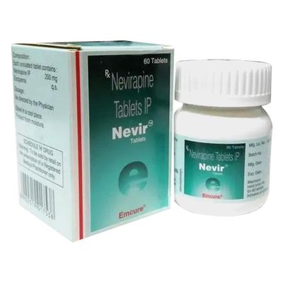 Nevir 200mg Tablet 60'S - Viral infections-Ant