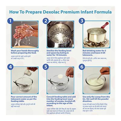 Dexolac Premium Stage 3 (12 - 24 Months) Powder 400 gm (Tin) - Baby And Infant Supplements