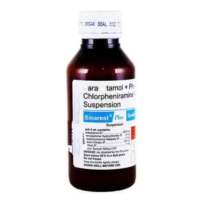 Sinarest Plus Syrup 60ml - Cough And Cold-Cou