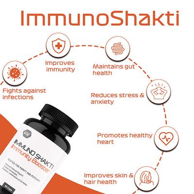Vitaminhaat Immuno Shakti Immunity Booster 90's - Vitamin C