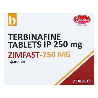 ZIMFAST 250mg Tablet 7's - Fungal Infections-Anf