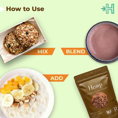 Health Horizons Hemp Protein Powder - Chocolate 150 gm - Workout Essentials