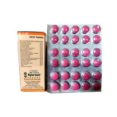 Ayursun Piroids Tablet (Pack of 5 x 30's) - Speciality Medicines