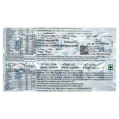 HOPJOY MAN Tablet 10's - Supplements-Vam