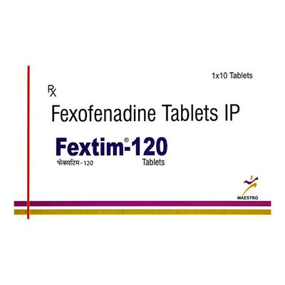 Fextim 120mg Tablet 10'S - Allergies-Ant