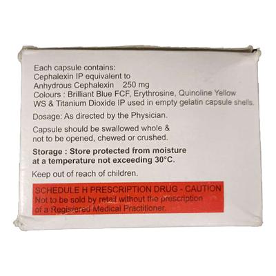 Cephalkem 250mg Capsule 10'S - Bacterial Infections-Cep